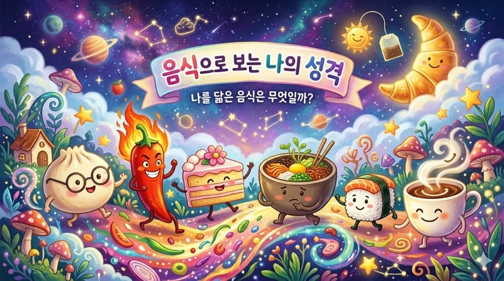 음식으로 보는 나의 성격
