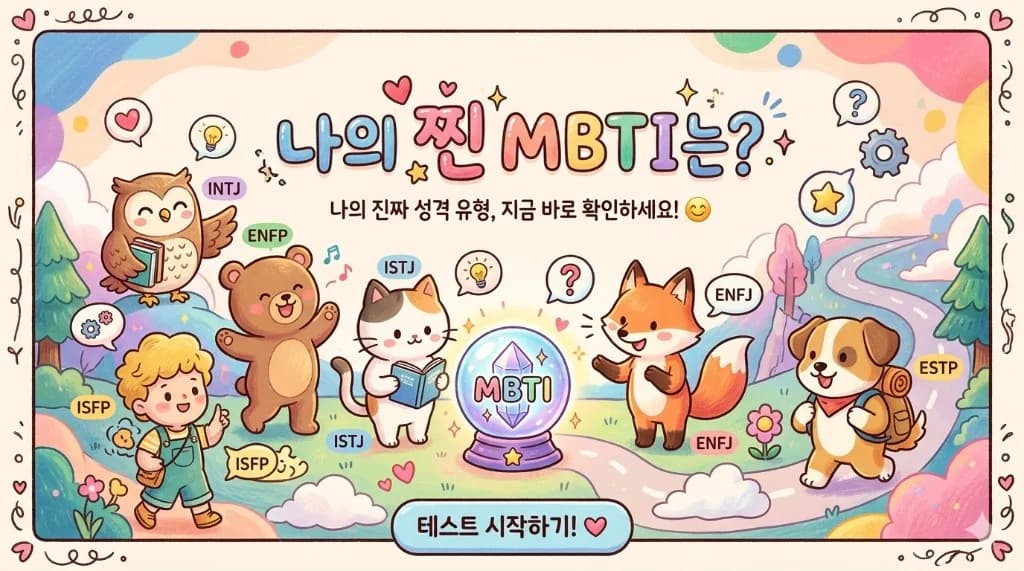 나의 찐 MBTI는?